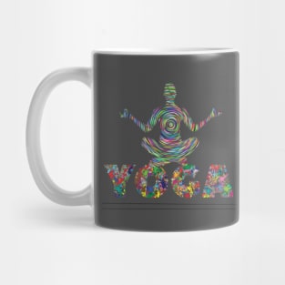 yoga tee- love yoga Mug